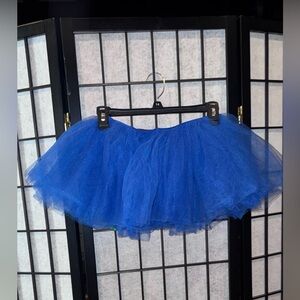Blue Tulle Kids Skirt